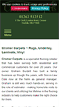 Mobile Screenshot of cromercarpets.com